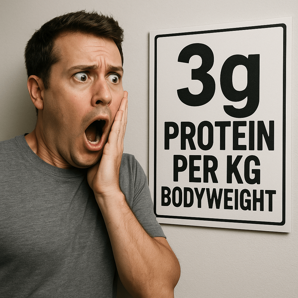 Why you need 3g of protein pr kg&nbsp;bodyweight!
